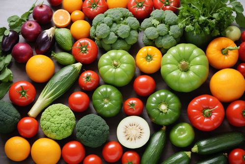 有机果蔬与花卉 自然之美的视觉盛宴